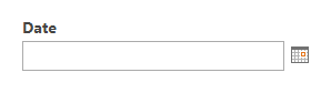 Date filtering control