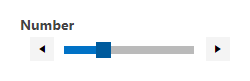 Slider filtering control