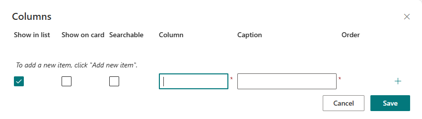 Custom Attributes Settings