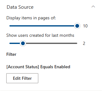 Data Source Settings