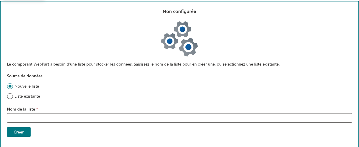 Sélection ou création d'une liste d'annonces
