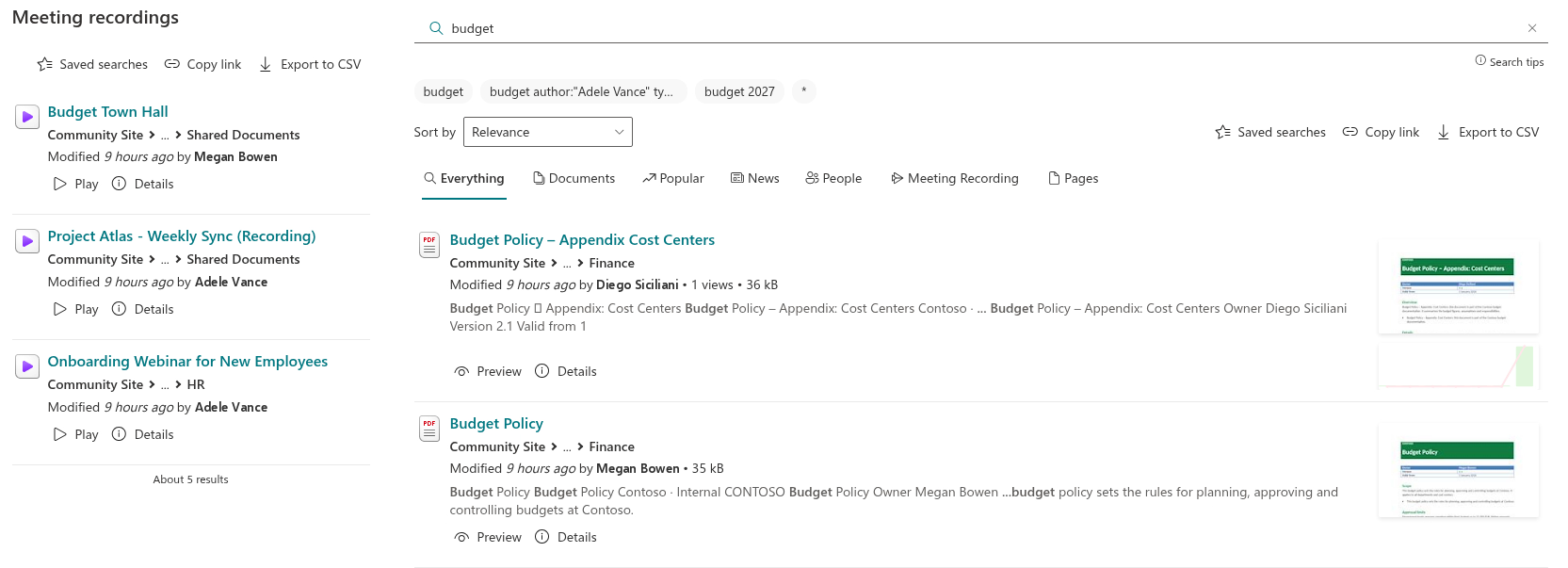 Single Source and Multiple Sources (Tabs) modes on one page