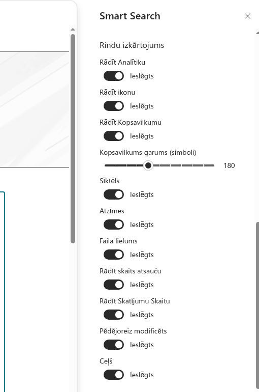 Grupa «Rindu izkārtojums» rekvizītu rūtī
