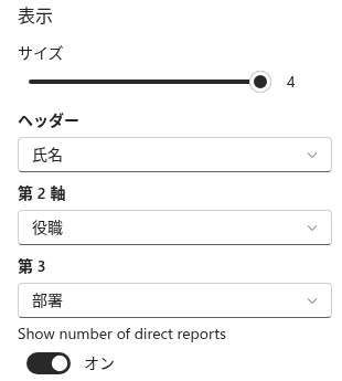 Appearance グループ