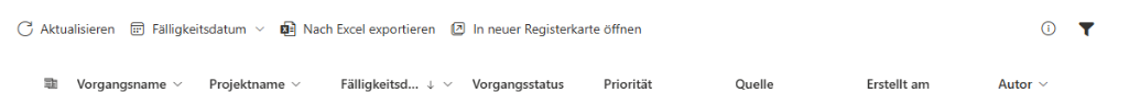 Die Befehlsleiste