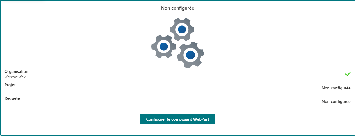 La liste de contrôle Non configurée