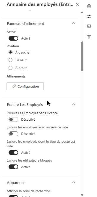 Le groupe Exclure Les Employés