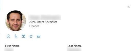 The action bar in the details pane