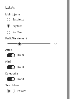 Grupa Izskats