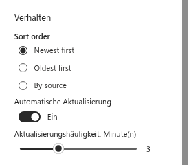 Die Gruppe „Verhalten“