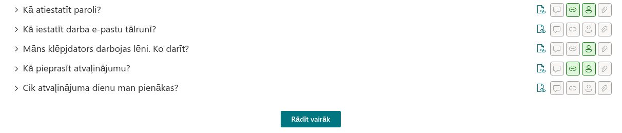 Poga Rādīt vairāk