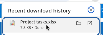 Open the Excel File