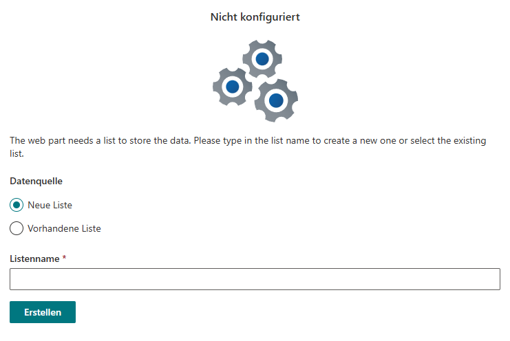 Vitextra Announcements Carousel. Webpart-Konfiguration
