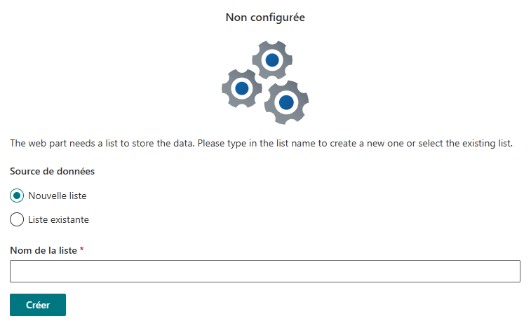 Vitextra Announcements Carousel. Configuration du composant WebPart