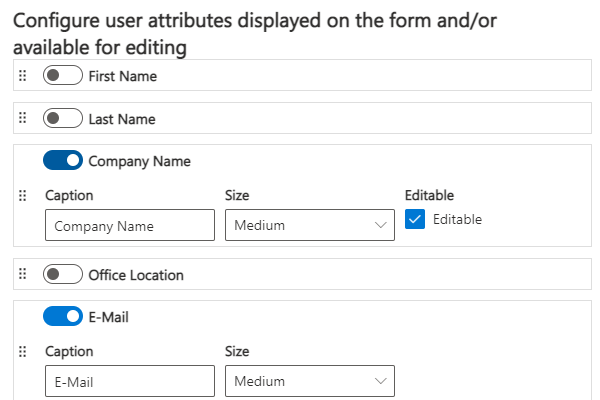 Vitextra Employee Details. Customizable View of User Profile