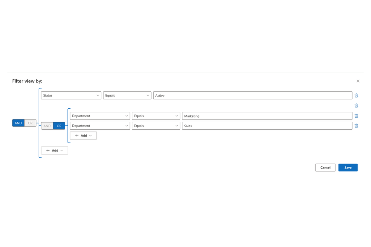 List Filter Online - Cascading / dependent filters