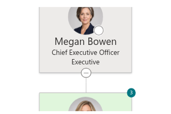 Organizational Chart - Find me / chaîne des managers