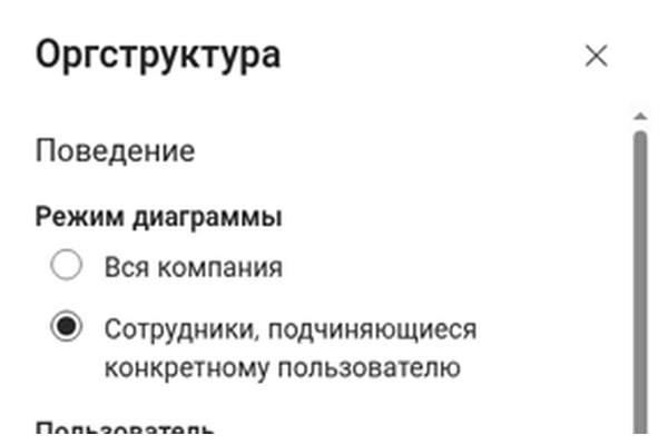 Organizational Chart - Крупный план бейджей присутствия