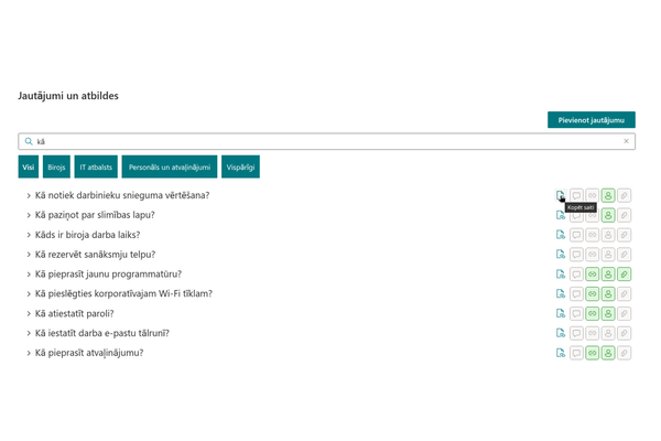 Questions & Answers - Kompakts Q&A saskarnes kadrs