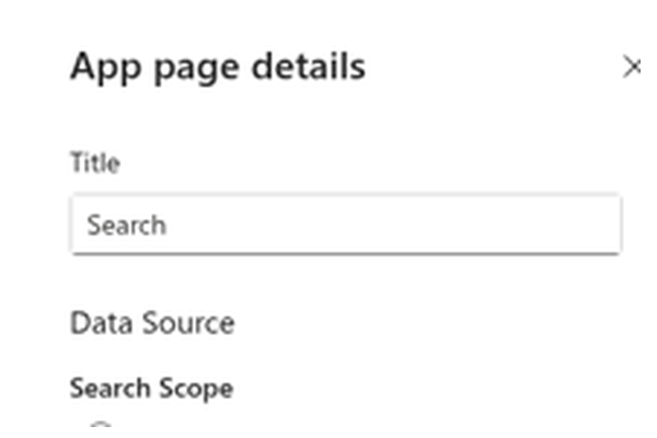 Smart Search - Close-up of the sort menu