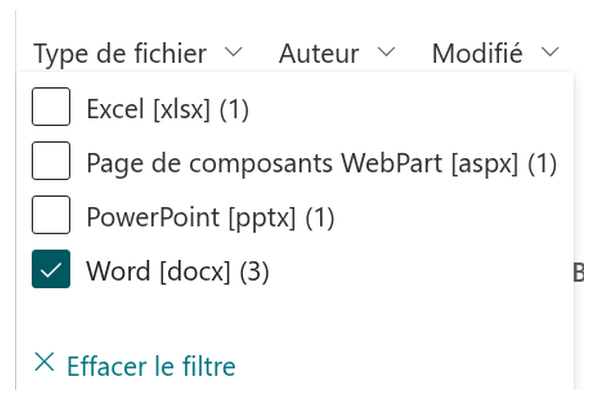 Smart Search - Gros plan d'une carte de résultat ou des détails