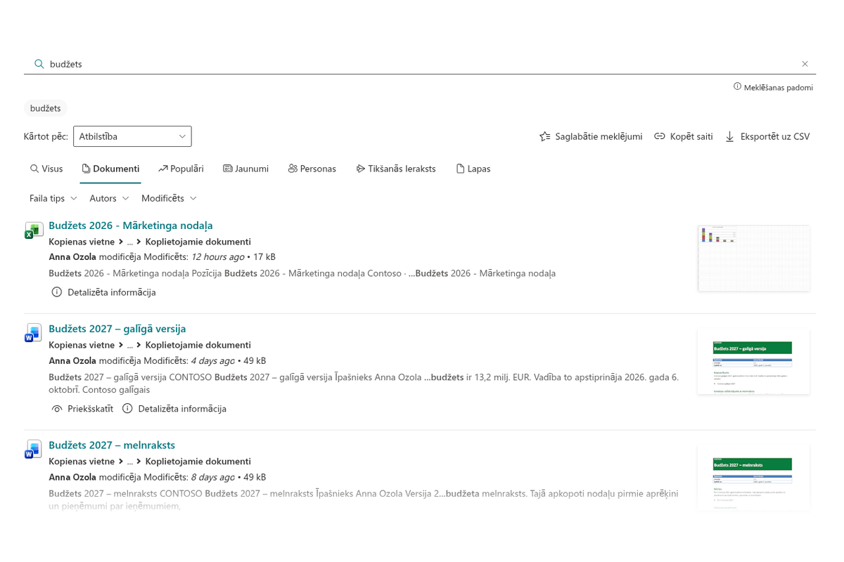 Vitextra Smart Search. Konfigurējamība