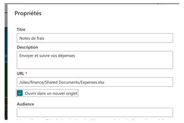 Smart Tiles - Gros plan de l'éditeur de tuile