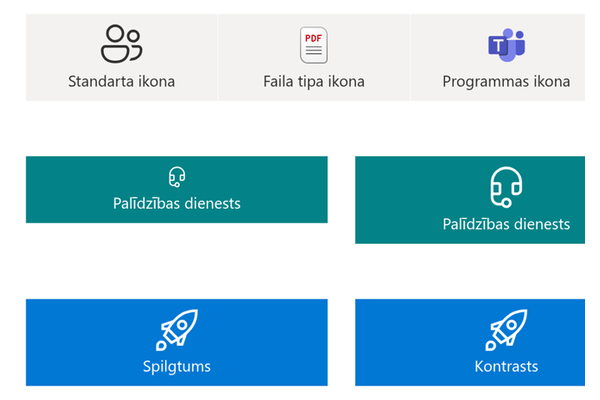 Smart Tiles - Krāsu paletes tuvplāns