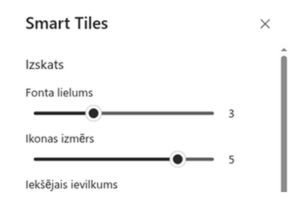 Smart Tiles - Kompakts flīžu izkārtojuma kadrs